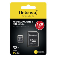 Intenso 128GB microSDXC, 128 GB, MicroSDXC, Klasse 10,...