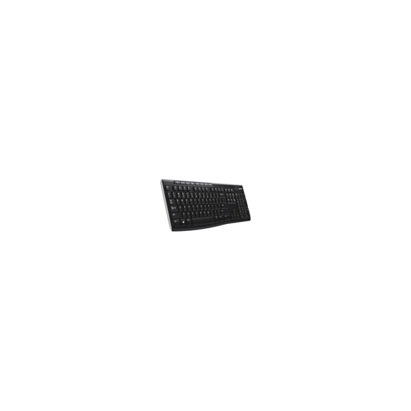 Logitech K270 - Volle Größe (100%) - Kabellos - RF Wireless - QWERTY - Schwarz