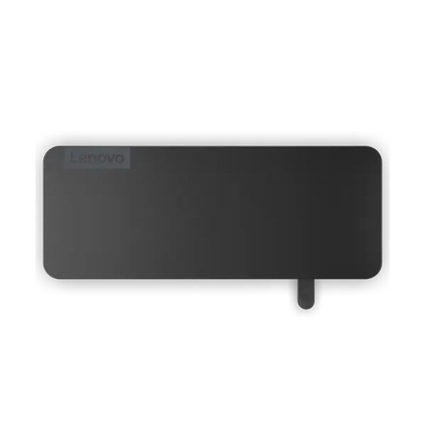 Lenovo 4X11N40212, Kabelgebunden, USB 3.2 Gen 1 (3.1 Gen 1) Type-C, 65 W, Schwarz, Eclipse Black, MicroSD (TransFlash), SD