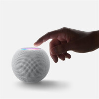 Apple HomePod mini, Apple Siri, Rund, Blau, Voller Bereich, Berührung, Apple Music, Einschalten