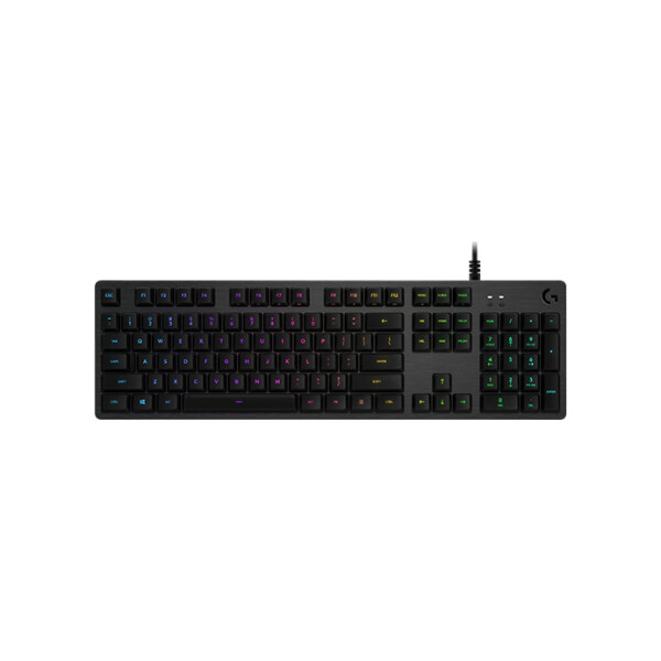 Logitech G 920-009434, Volle Größe (100%), Kabelgebunden, USB, Mechanischer Switch, LED, Karbon