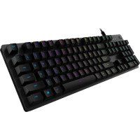 Logitech G 920-009434, Volle Größe (100%), Kabelgebunden, USB, Mechanischer Switch, LED, Karbon