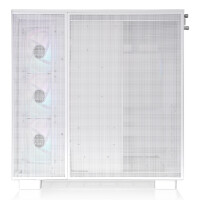 Thermaltake View 380 XL TG ARGB, Midi Tower, PC, Weiß, ATX, micro ATX, Mini-ITX, SPCC, Gehärtetes Glas, Gaming