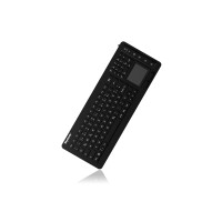 KeySonic KSK-6231INEL, Volle Größe (100%), Kabelgebunden, USB, Mechanischer Switch, QWERTY, Schwarz