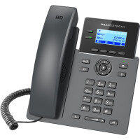 Grandstream GRP2602, IP-Telefon, Schwarz, Kabelgebundenes...