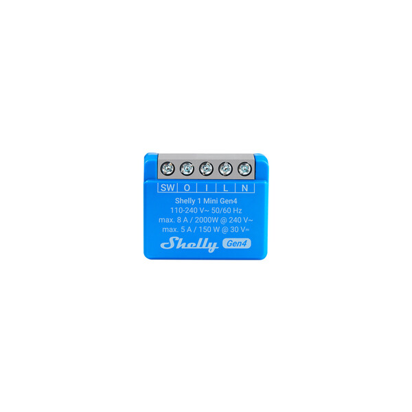 Shelly · Unterputz·""1 Mini Gen4""· Relais· max·