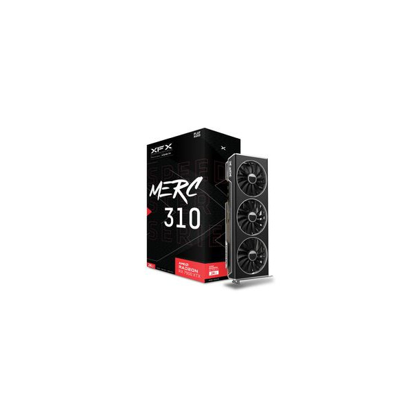 XFX MERC 310 AMD Radeon RX 7900 XTX, Radeon RX 7900 XTX, 24 GB, GDDR6, 384 Bit, 3840 x 2160 Pixel, PCI Express 4.0