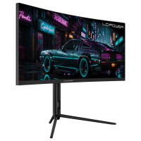 LC-Power LC-M30UWFC, 76,2 cm (30"), 2560 x 1080 Pixel, UltraWide Full HD, LED, 1 ms, Schwarz