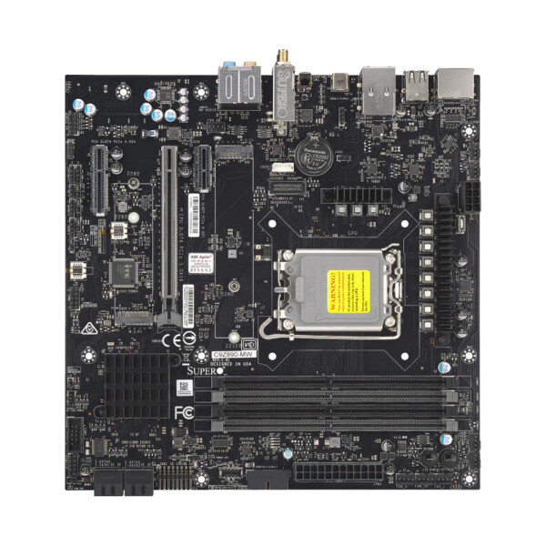 Supermicro Mainboard C9Z890-MW micro-ATX Sockel 1851 Single - Mainboard - ATX