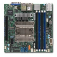Supermicro MBD-M11SDV-8CT-LN4F, AMD, Socket SP3, AMD EPYC, DDR4-SDRAM, 512 GB, DIMM