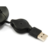 Equip Optische Reisemaus, Beidhändig, Optisch, USB...