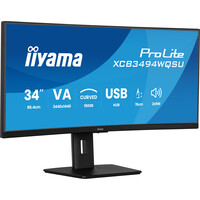 Iiyama 34iW LCD Curved Business UWQHD VA
