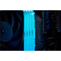 Kingston FURY 64GB 3600MT/s DDR4 CL18 DIMM (2er-Kit) Renegade RGB, 64 GB, 2 x 32 GB, DDR4, 288-pin DIMM