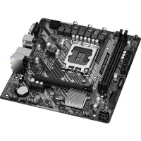 ASRock H610M-HVS/M.2 R2.0, Intel, LGA 1700, Intel® Core™ i3, Intel® Core™ i5, Intel® Core™ i7, DDR4-SDRAM, 64 GB, DIMM