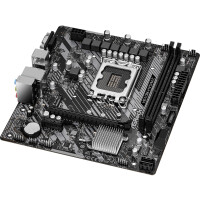 ASRock H610M-HVS/M.2 R2.0, Intel, LGA 1700, Intel® Core™ i3, Intel® Core™ i5, Intel® Core™ i7, DDR4-SDRAM, 64 GB, DIMM