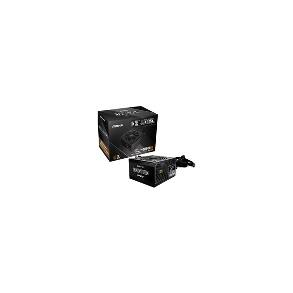 ASRock Challenger Series CL-650B ATX 80+ Bronze black retail - PC-/Server Netzteil - ATX