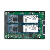 QNAP QDA-A2MAR, SSD-Gehäuse, M.2, M.2, 6 Gbit/s, Schwarz
