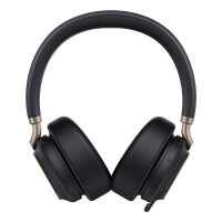 Yealink BH76 Plus mit Ladestation UC Schwarzes USB-C/A-Headset, Kabellos, Anrufe/Musik, 297 g, Kopfhörer, Schwarz