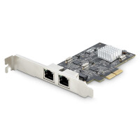 StarTech.com 2-Port 2.5 Gbit PCIe Netzwerkkarte, Intel...