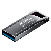 ADATA UR340, 64 GB, USB Typ-A, 3.2 Gen 2 (3.1 Gen 2), 100 MB/s, Kappe, Schwarz