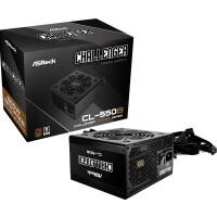 ASRock CL-550B Challenger, 550 W, 20+4 pin ATX, 60 cm,...