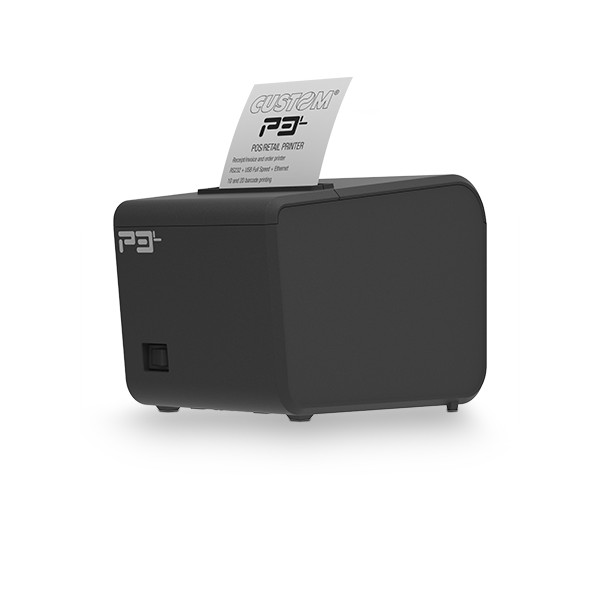 Custom P3L, Thermodruck, POS-Drucker, 203 x 203 DPI, 8 dot, 200 mm/sek, GB18030, Italic