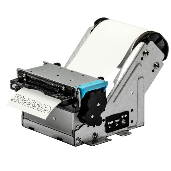 Custom KX60, Thermodruck, 203 x 203 DPI, 200 mm/sek