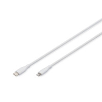DIGITUS - AK-600110-020-W - USB C Kab. Lightning 2M Si.