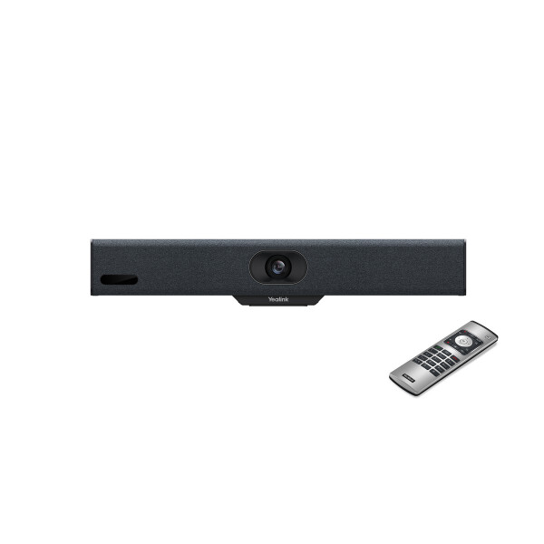Yealink MeetingBar A10-010, Videozusammenarbeit, 4K Ultra HD, 30 fps, Android 10, Schwarz, Grau