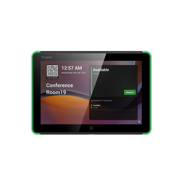 Yealink Room Panel E2, 20,3 cm (8"), 1280 x 800 Pixel, LCD, Kapazitiv, Schwarz, Android 13.0