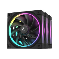 Deepcool FL12-3 in 1, Ventilator, 12 cm, Schwarz