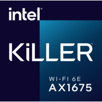 Intel Killer Wi-Fi 6E AX1675, Eingebaut, Kabellos, PCI...