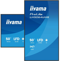 Iiyama LH6564UHS-B1AG, Digital Signage Flachbildschirm,...