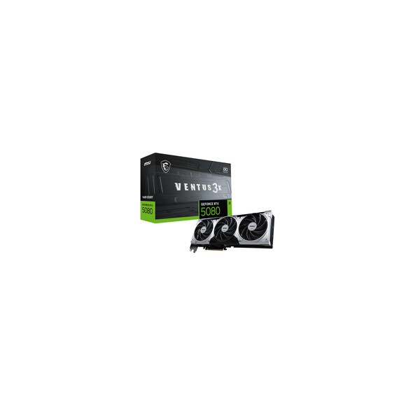 MSI GeForce RTX 5080 16G VENTUS 3X OC PLUS - VGA - PCI-E x16