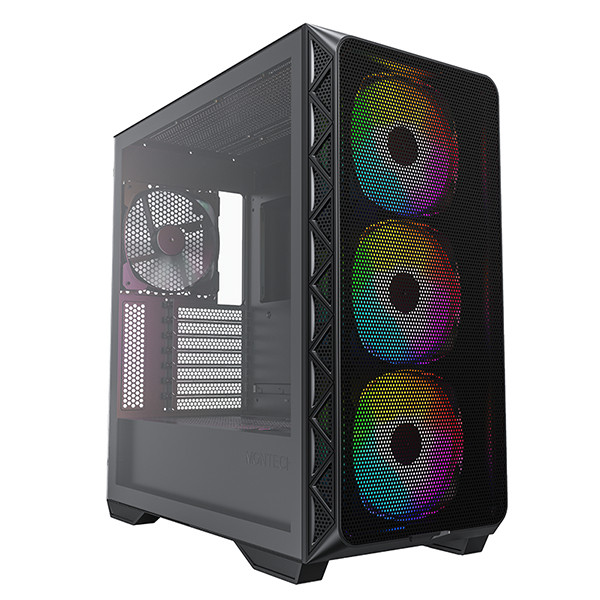 MONTECH AIR 903 MAX, Midi Tower, PC, Schwarz, ATX, EATX, micro ATX, Mini-ATX, Gaming, Multi