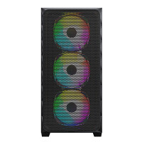MONTECH AIR 903 MAX, Midi Tower, PC, Schwarz, ATX, EATX, micro ATX, Mini-ATX, Gaming, Multi