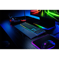 Razer Ornata V3, Kabelgebunden, USB, Membran Key Switch, QWERTZ, RGB-LED, Schwarz