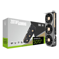 ZOTAC GAMING GeForce RTX 5070 Ti SOLID SFF, GeForce RTX 5070 Ti, 16 GB, GDDR7, 256 Bit, 7680 x 4320 Pixel, PCI Express x16 5.0