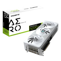 Gigabyte GeForce RTX 5070 Ti AERO OC 16G Grafikkarte - 16GB GDDR7, 256 Bit, PCI-E 5.0, 2588 MHz Core Clock, 3 x DP 2.1a, 1 x HDMI 2.1b, NVIDIA DLSS 4, GV-N507TAERO OC-16GD, GeForce RTX 5070 Ti, 16 GB, GDDR7, 256 Bit, 7680 x 4320 Pixel, PCI Express x16 5.0
