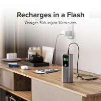 Alogic A27KPB140W, 27000 mAh, 140 W, Silber