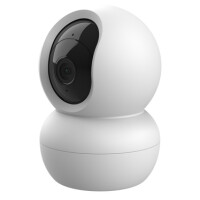 Trust IPCAM-2800, IP-Sicherheitskamera, Drinnen, Kabellos, Tisch/Wand, Schwarz, Weiß, Dome