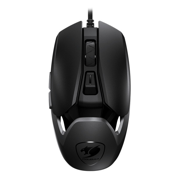 Cougar Gaming Gaming Maus AirBlader, Kabelgebunden, Schwarz, Optisch, USB Typ-A, 16000 DPI, Schwarz