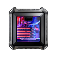 Compucase COUGAR Gaming Panzer MAX, Full Tower, PC, Schwarz, ATX, CEB, EATX, Gaming, 17 cm