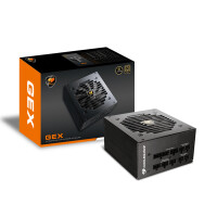 Compucase COUGAR Gaming Netzteil GEX 750W ATX3.0 / 80 Plus Gold / Modular, 750 W, 100 - 240 V, 50 - 60 Hz, 10 - 5 A, 10 A, 5 A