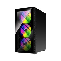 FSP CMT192, Midi Tower, PC, Schwarz, ATX, micro ATX,...