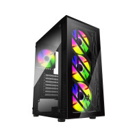 FSP CMT192, Midi Tower, PC, Schwarz, ATX, micro ATX,...