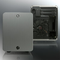 RAIJINTEK Metis Plus, Micro Tower, PC, Silber, Mini-ITX,...