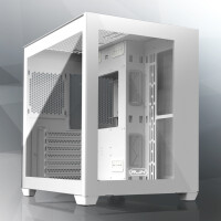 RAIJINTEK PAEAN C7, Midi Tower, PC, Weiß, ATX,...