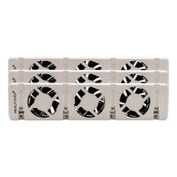 RealPower Heizungslüfter HL-3.3er Set mit 3...