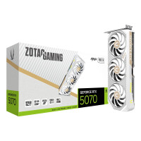 ZOTAC GAMING GeForce RTX 5070 AMP, GeForce RTX 5070, 12 GB, GDDR7, 192 Bit, 7680 x 4320 Pixel, PCI Express x16 5.0